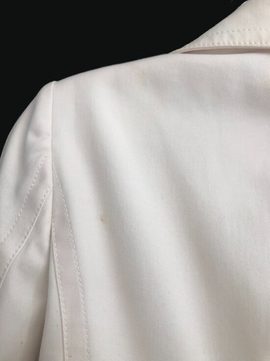 GUCCI Ivory Cotton Blend Short Blazer Jacket Small Tagged 38 - Picture 16 of 16